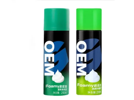 Новинка 2024 года, персонализированная пена для бритья, изготовленная с использованием высококачественных бесплатных образцов с поддержкой OEM ODM